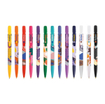 Kugelschreiber aus Kunststoff mit ergonomischem Griff und schwarzer Tinte BIC®
