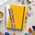 Kugelschreiber aus Kunststoff mit ergonomischem Griff und schwarzer Tinte BIC®