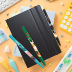 Kugelschreiber aus Kunststoff mit ergonomischem Griff und schwarzer Tinte BIC®