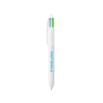 Kugelschreiber aus Kunststoff mit 4 neuartigen Tintenfarben BIC® Ansicht mit Druckbereich