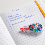 Kompaktes Korrekturband aus Kunststoff mit präziser Anwendung 6 m BIC®