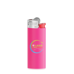 Kompaktes Kunststoff-Feuerzeug mit Kindersicherung BIC® J25 farbe pink