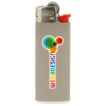 Kompaktes Kunststoff-Feuerzeug mit Kindersicherung BIC® J25 Ansicht von hinten