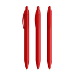 Kugelschreiber aus Kunststoff mit breitem Schaft und blauer Schrift Wide Body BIC® farbe rot