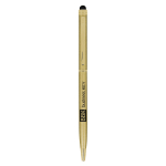 Metallkugelschreiber mit Touch-Funktion und blauer Tinte Sleek Stylus BIC® farbe gold