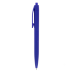 Kugelschreiber aus Kunststoff mit Druckmechanik und blauer Schrift BIC® farbe dunkelblau