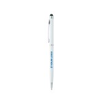 Metallkugelschreiber mit Touch-Pointer und blauer Tinte Sleek Stylus BIC® Ansicht mit Druckbereich