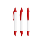 Kugelschreiber aus Kunststoff mit 360°-Druck und schwarzer Tinte Wide Body Mini BIC® farbe rot