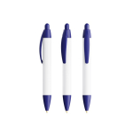 Kugelschreiber aus Kunststoff mit 360°-Druck und schwarzer Tinte Wide Body Mini BIC® farbe marineblau
