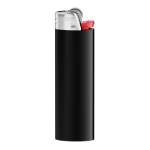 BIC® J26 Kunststoff-Feuerzeug mit hoher Sicherheit und Langlebigkeit farbe schwarz