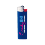 Kunststoff-Feuerzeug mit schlankem Design und stabiler Flamme BIC® J23 farbe marineblau