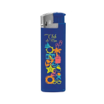 BIC® J38 Feuerzeug aus Kunststoff mit leichtem Zündmechanismus farbe marineblau Ansicht von hinten
