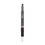 Kugelschreiber aus Kunststoff mit transluzentem Schaft und blauer Tinte Click BIC® farbe schwarz