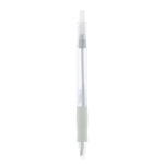 Kugelschreiber aus Kunststoff mit transluzentem Schaft und blauer Tinte Click BIC® farbe weiß