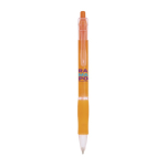 Kugelschreiber aus Kunststoff mit transluzentem Schaft und blauer Tinte Click BIC® farbe orange