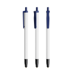 Kugelschreiber aus recyceltem Kunststoff mit Touchpen und schwarzer Tinte BIC®