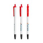 Kugelschreiber aus recyceltem Kunststoff mit Touchpen und schwarzer Tinte BIC®