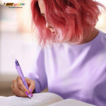Kugelschreiber aus Kunststoff mit Pastell-Finish und 4-Farben-Tinte BIC®