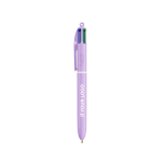 Kugelschreiber aus Kunststoff mit Pastell-Finish und 4-Farben-Tinte BIC® Ansicht mit Druckbereich