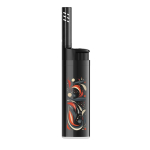 Kunststoff-Feuerzeug mit verlängerter Spitze, große Reichweite EZ Reach™ BIC® farbe schwarz