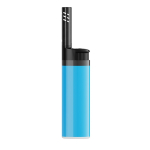 Kunststoff-Feuerzeug mit verlängerter Spitze, große Reichweite EZ Reach™ BIC® farbe blau