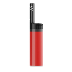 Kunststoff-Feuerzeug mit verlängerter Spitze, große Reichweite EZ Reach™ BIC® farbe rot