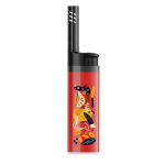 Kunststoff-Feuerzeug mit verlängerter Spitze, große Reichweite EZ Reach™ BIC® farbe rot