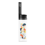 Kunststoff-Feuerzeug mit verlängerter Spitze, große Reichweite EZ Reach™ BIC® farbe weiß