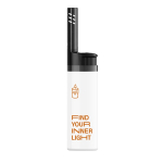 Kunststoff-Feuerzeug mit verlängerter Spitze, große Reichweite EZ Reach™ BIC® farbe weiß