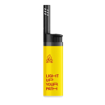 Kunststoff-Feuerzeug mit verlängerter Spitze, große Reichweite EZ Reach™ BIC® farbe gelb