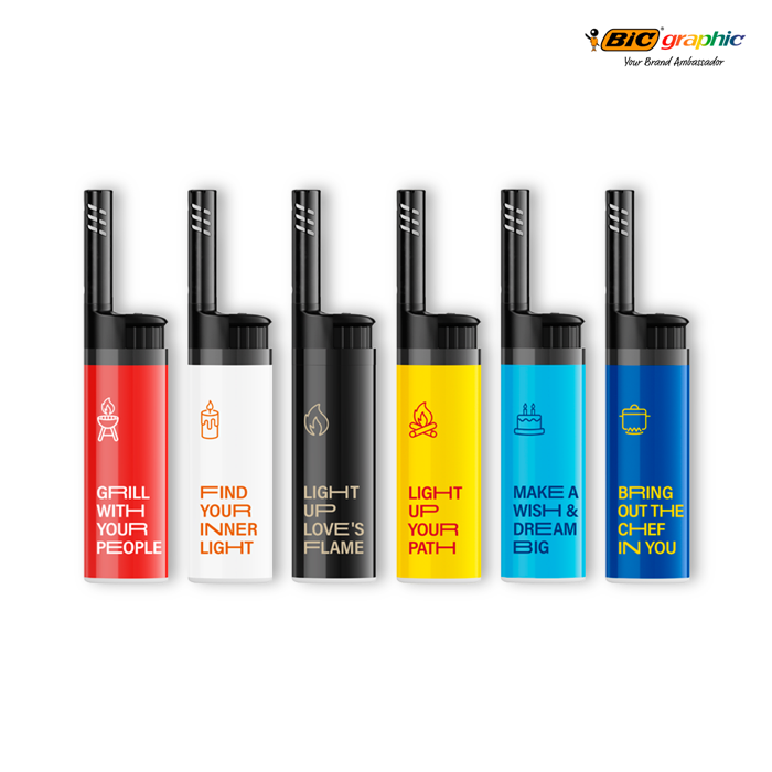Kunststoff-Feuerzeug mit verlängerter Spitze, große Reichweite EZ Reach™ BIC®