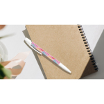 Kugelschreiber aus recycelten Materialien mit robustem Clip und blauer BIC®-Tinte