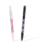 BIC®-Kugelschreiber aus recycelten Materialien mit robustem Clip und schwarzer Tinte