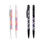 BIC®-Kugelschreiber aus recycelten Materialien mit robustem Clip und schwarzer Tinte