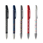 Nachfüllbarer Kunststoff-Kugelschreiber mit Klickmechanik und schwarzer Tinte BIC®