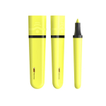 Fluoreszierender Textmarker aus Kunststoff mit Tinte natürlichen Ursprungs BIC® farbe gelb