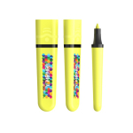 Fluoreszierender Textmarker aus Kunststoff mit Tinte natürlichen Ursprungs BIC® farbe gelb