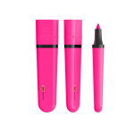 Fluoreszierender Textmarker aus Kunststoff mit Tinte natürlichen Ursprungs BIC® farbe rosa