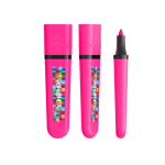 Fluoreszierender Textmarker aus Kunststoff mit Tinte natürlichen Ursprungs BIC® farbe rosa