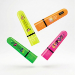 Fluoreszierender Textmarker aus Kunststoff mit Tinte natürlichen Ursprungs BIC®
