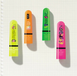 Fluoreszierender Textmarker aus Kunststoff mit Tinte natürlichen Ursprungs BIC®