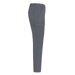Unisex-Cargohose aus Twill mit elastischem Bund, 190 g/m², Velilla farbe grau fünfte Ansicht