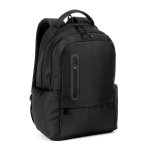 Laptop-Rucksack mit 2 gepolsterten Fächern 20 l 17 Zoll farbe schwarz
