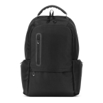 Laptop-Rucksack mit 2 gepolsterten Fächern 20 l 17 Zoll farbe schwarz zweite Ansicht