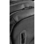 Laptop-Rucksack mit 2 gepolsterten Fächern 20 l 17 Zoll farbe schwarz achte Ansicht