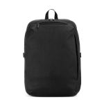 Reiserucksack mit vollständiger Öffnung und Tasche, 25 l, 16 Zoll farbe schwarz zweite Ansicht