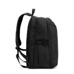 Reiserucksack mit vollständiger Öffnung und Tasche, 25 l, 16 Zoll farbe schwarz vierte Ansicht