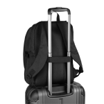 Reiserucksack mit vollständiger Öffnung und Tasche, 25 l, 16 Zoll farbe schwarz sechste Ansicht