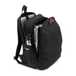 Reiserucksack mit vollständiger Öffnung und Tasche, 25 l, 16 Zoll farbe schwarz siebte Ansicht