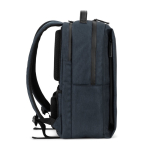 Laptop-Rucksack mit gepolsterten Fächern 20 l und 17,3 Zoll farbe blau fünfte Ansicht